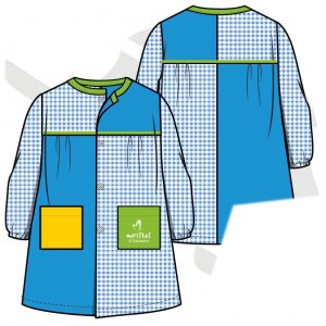 Txabusina botoiekin - Bata con botones